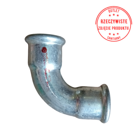 Kolano dwukielichowe SANHA-Therm d28 90° Kolano dwukielichowe SANHA-Therm d28 90°