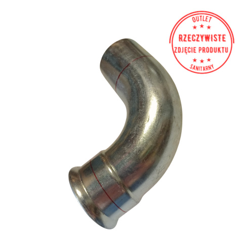 Kolano jednokielichowe KAN-therm d54 90° Kolano jednokielichowe KAN-therm d54 90°
