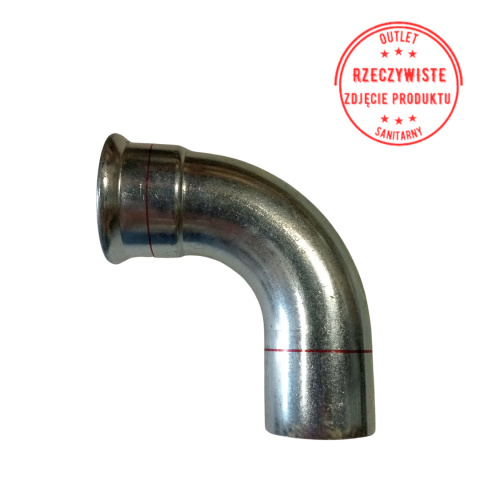 Kolano jednokielichowe KAN-therm d54 90° Kolano jednokielichowe KAN-therm d54 90°
