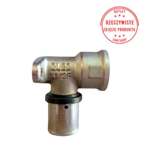 Kolano zaprasowywane ustalone TweeTop 20x1/2'' Kolano zaprasowywane ustalone TweeTop 20x1/2''