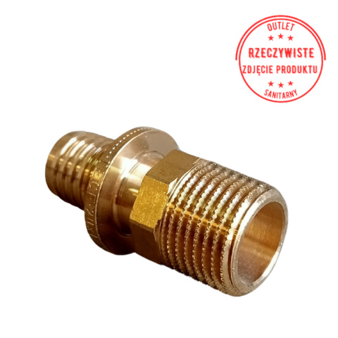 Nypel przejściowy TECEflex GZ 20x1/2'' Nypel przejściowy TECEflex GZ 20x1/2''