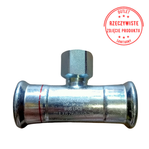 Trójnik przejściowy GW KAN-therm 28x1/2''x28 Trójnik przejściowy GW KAN-therm 28x1/2''x28
