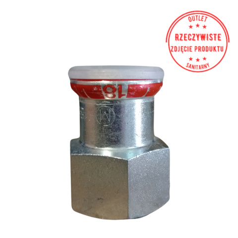 Złączka Geberit Mapress C-Stahl GW 18x1/2'' Złączka Geberit Mapress C-Stahl GW 18x1/2''