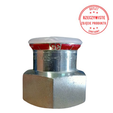 Złączka Geberit Mapress C-Stahl GW 35x1 1/4'' Złączka Geberit Mapress C-Stahl GW 35x1 1/4''