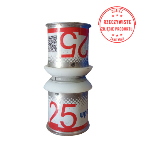 Złączka prosta Uponor S-Press PLUS PPSU 25/25 Złączka prosta Uponor S-Press PLUS PPSU 25/25
