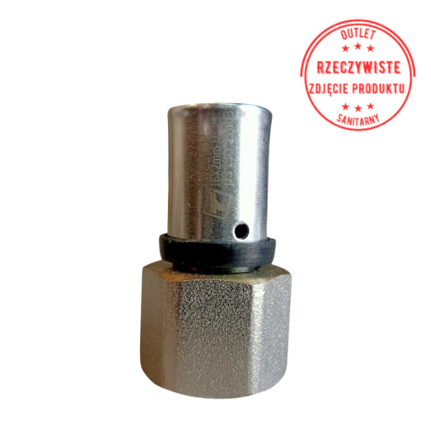 Złączka zaprasowywano-nakrętna TweeTop 16x1/2'' Złączka zaprasowywano-nakrętna TweeTop 16x1/2''