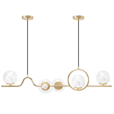 Lampa APP1023-5CP Złota