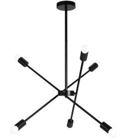 LAMPA APP1114-6CP BLACK