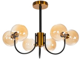 LAMPA APP1120-6CP BLACK GOLD