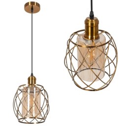 LAMPA APP1129-1CP GOLD AMBER