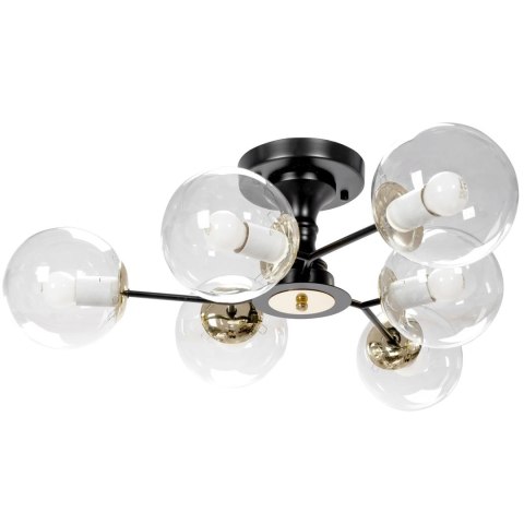 LAMPA APP1134-6C BLACK GOLD