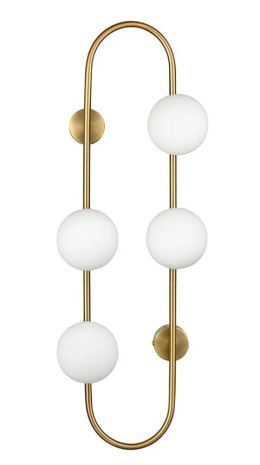 LAMPA APP1144-4W GOLD/WHITE