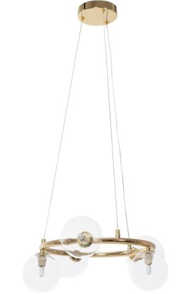 LAMPA APP1158-6CP GOLD TRANSPARENT