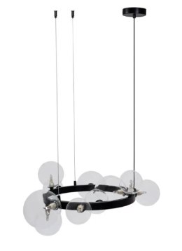 LAMPA APP1159-10CP BLACK TRANSPARENT