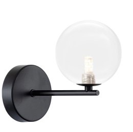 LAMPA APP1160-1W BLACK/TRANSP.