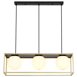 LAMPA APP1164-3CP GOLD/WHITE