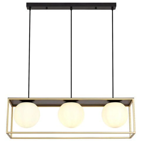 LAMPA APP1164-3CP GOLD/WHITE