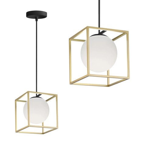 LAMPA APP1165-1CP GOLD/WHITE