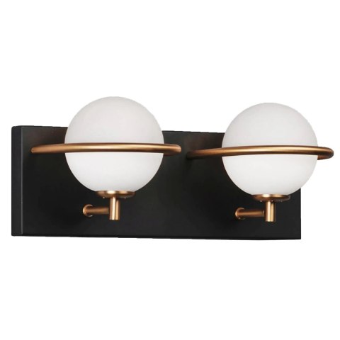 LAMPA APP1221-2W BLACK/GOLD