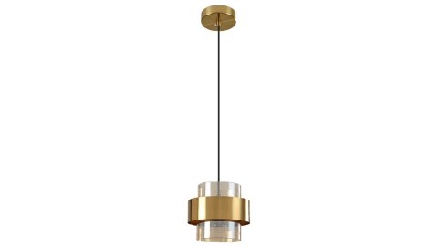 LAMPA APP1236-1CP GOLD/AMBER