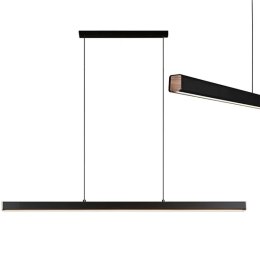 LAMPA APP1447-CP BLACK 80 cm