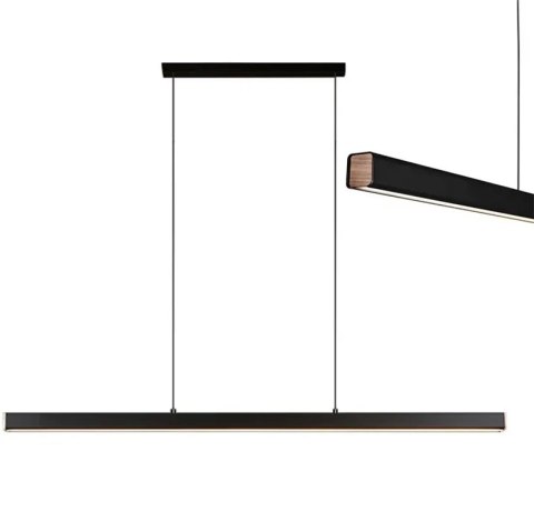 LAMPA APP1448-CP BLACK 100cm