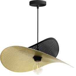 LAMPA APP1471-1CP BLACK/GOLD