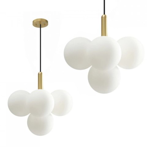 LAMPA APP1574-5CP GOLD MAT