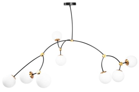 LAMPA APP1673-8CP BLACK MAT