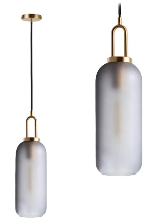 Lampa APP628-1CP Grey