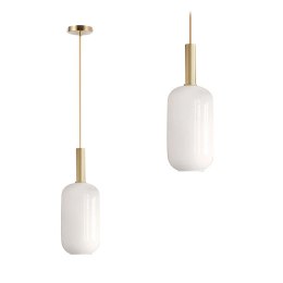 LAMPA APP667-1CP GOLD/WHITE