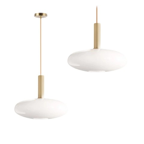 LAMPA APP668-1CP GOLD/WHITE