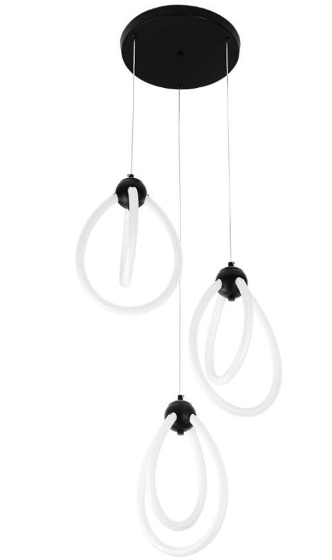 Lampa G022-3CPR Black