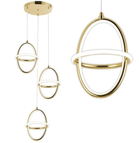 Lampa G064-3CP Gold