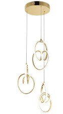Lampa G082-3CPR Gold