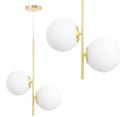 Lampa G118-2CP Gold White