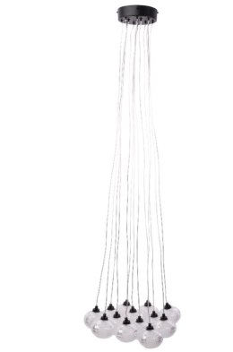 LAMPA MS024-13CP BLACK