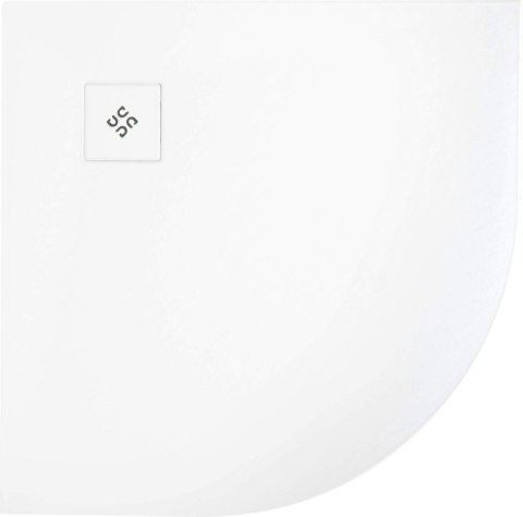 Brodzik akrylowy półokrągły 90x90 cm