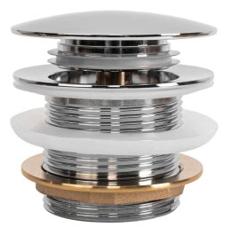 KOREK UNIWERSALNY DO WANNY CHROM