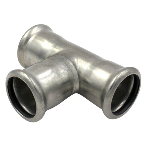 Trójnik równoprzelotowy inoxPRES Raccorderie Metalliche 22x22x22