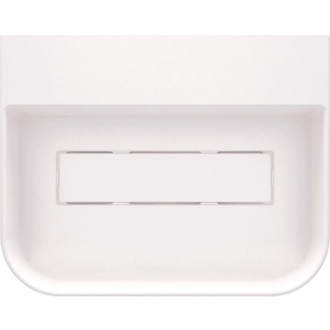 Umywalka granitowa nablatowa z miejscem na baterię - z maskownicą