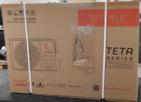 Wyprzedaż (WB180) Klimatyzator ROTENSO TETA TO35Xo R16 j.zewn.