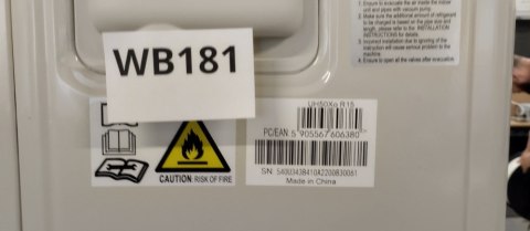 Wyprzedaż (WB181) Klimatyzator ROTENSO UKURA UH50Xo R15 j.zew.