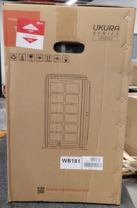 Wyprzedaż (WB181) Klimatyzator ROTENSO UKURA UH50Xo R15 j.zew.