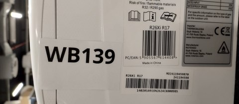 Wyprzedaż (WB139) Klimatyzator ROTENSO RONI R26Xi R17 j.wewn.