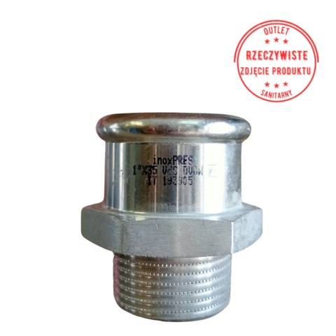 Złączka inoxPRES Raccorderie Metalliche GZ 35x1''