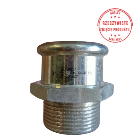 Złączka inoxPRES Raccorderie Metalliche GZ 42x1 1/4''