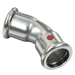 Kolano dwukielichowe SANHA-Therm d35 45°