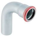 Kolano jednokielichowe Geberit Mapress C-Stahl d42 90°