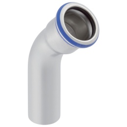 Kolano jednokielichowe Geberit Mapress Edelstahl d18 45°